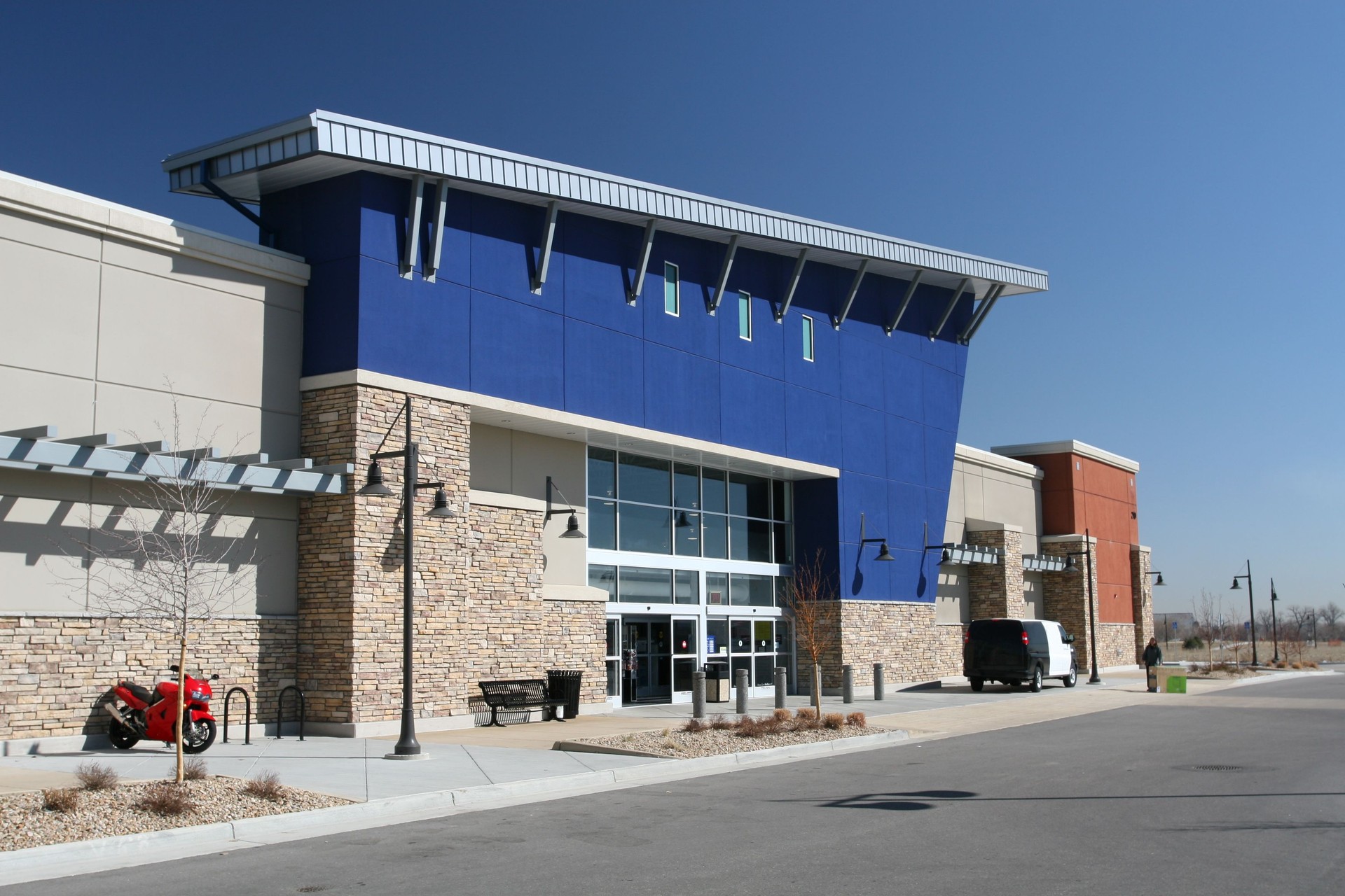 Modern American Strip Center